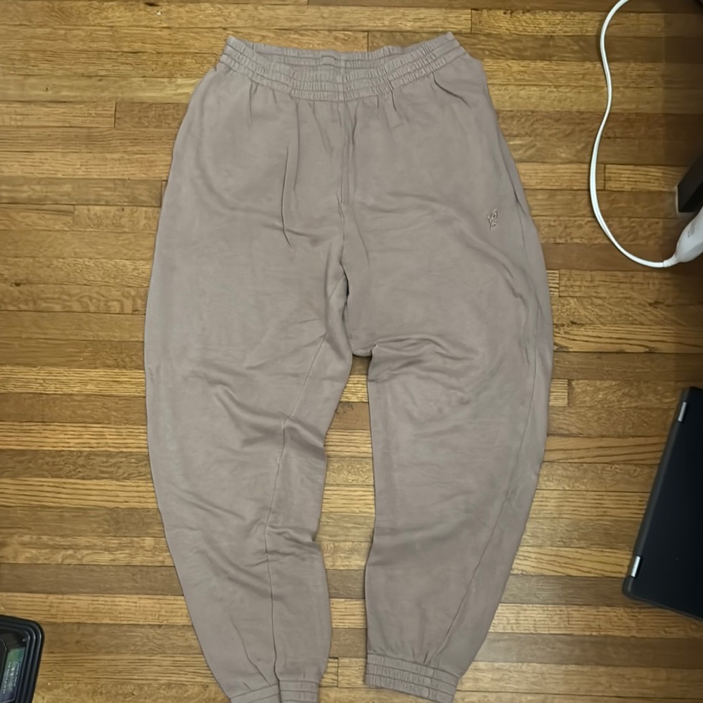 PINK Victoria's Secret Tan Pajama Pants Relaxed Fit